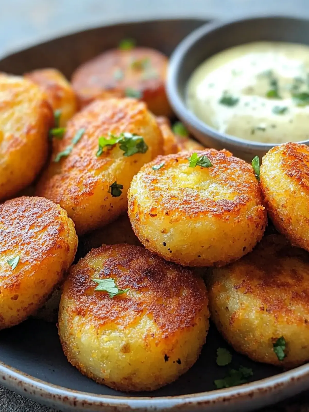 Crispy Caribbean Yucca Cakes with Zesty Garlic-Lime Mojo 5 Crispy Caribbean Yucca Cakes