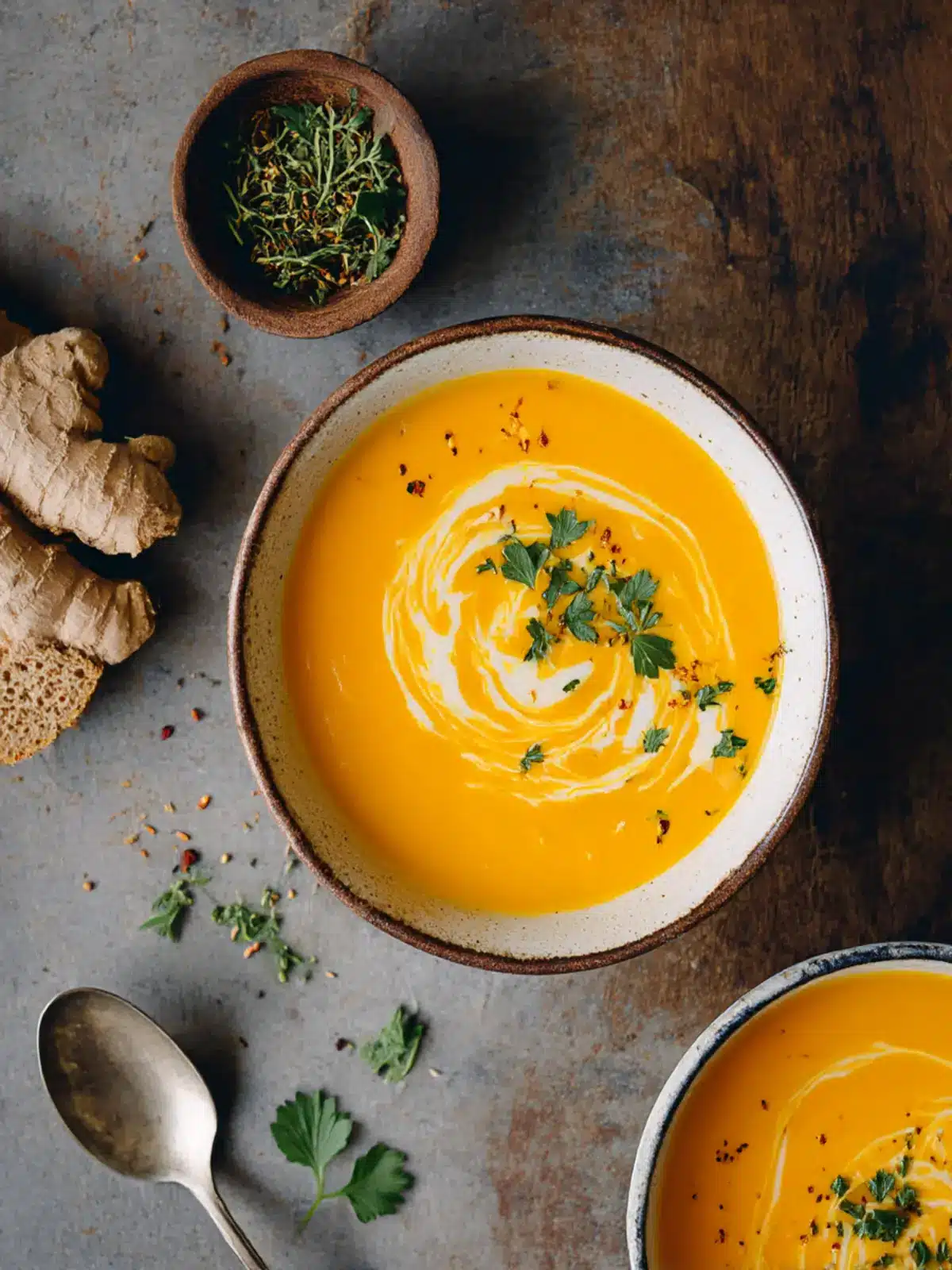 Warm Up with Delicious Carrot Ginger Soup for Cozy Nights 4 Carrot Ginger Soup