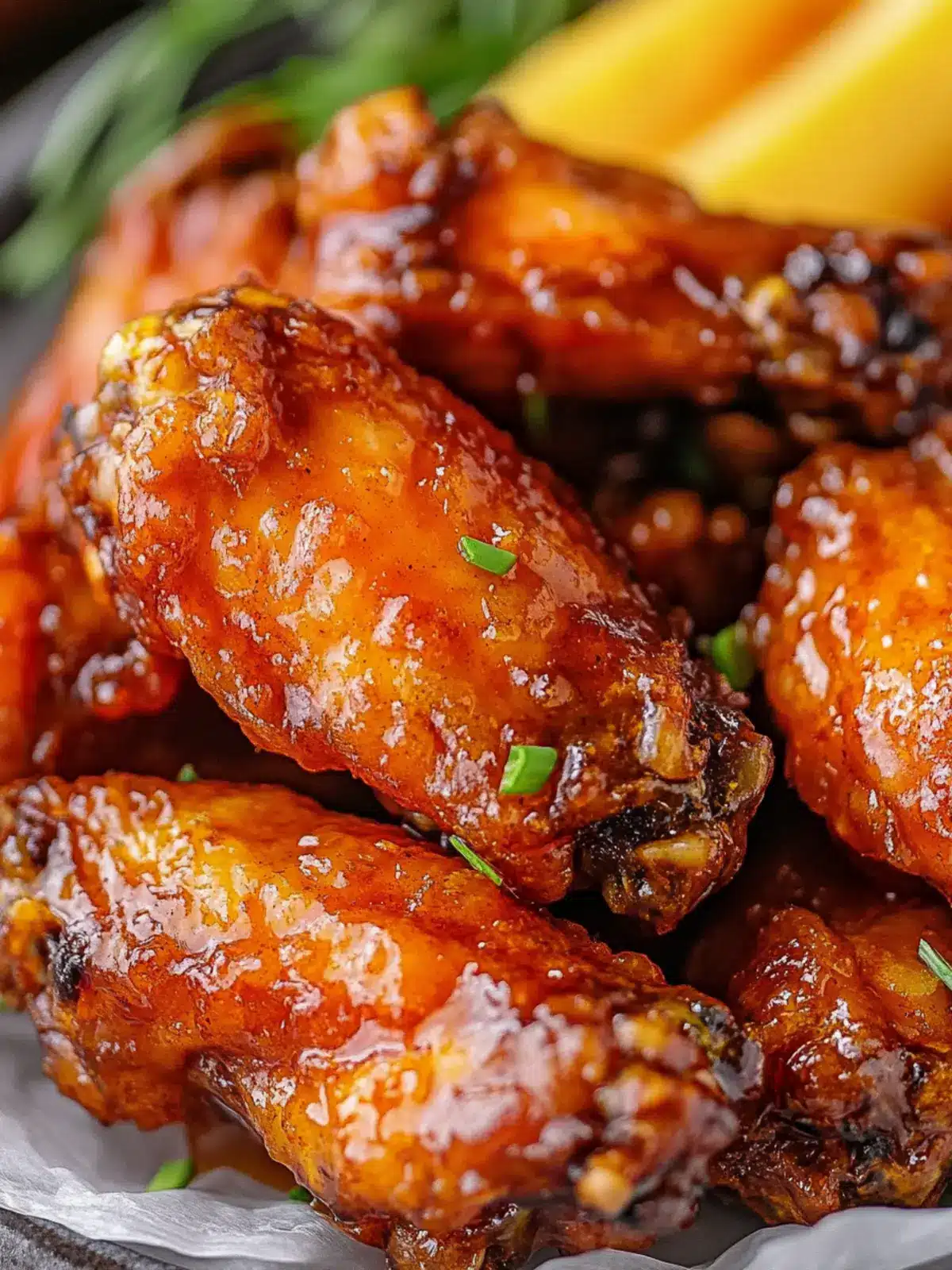 Irresistible Hot Honey Peach Wings for Your Next Game Day 3 Hot Honey Peach Wings