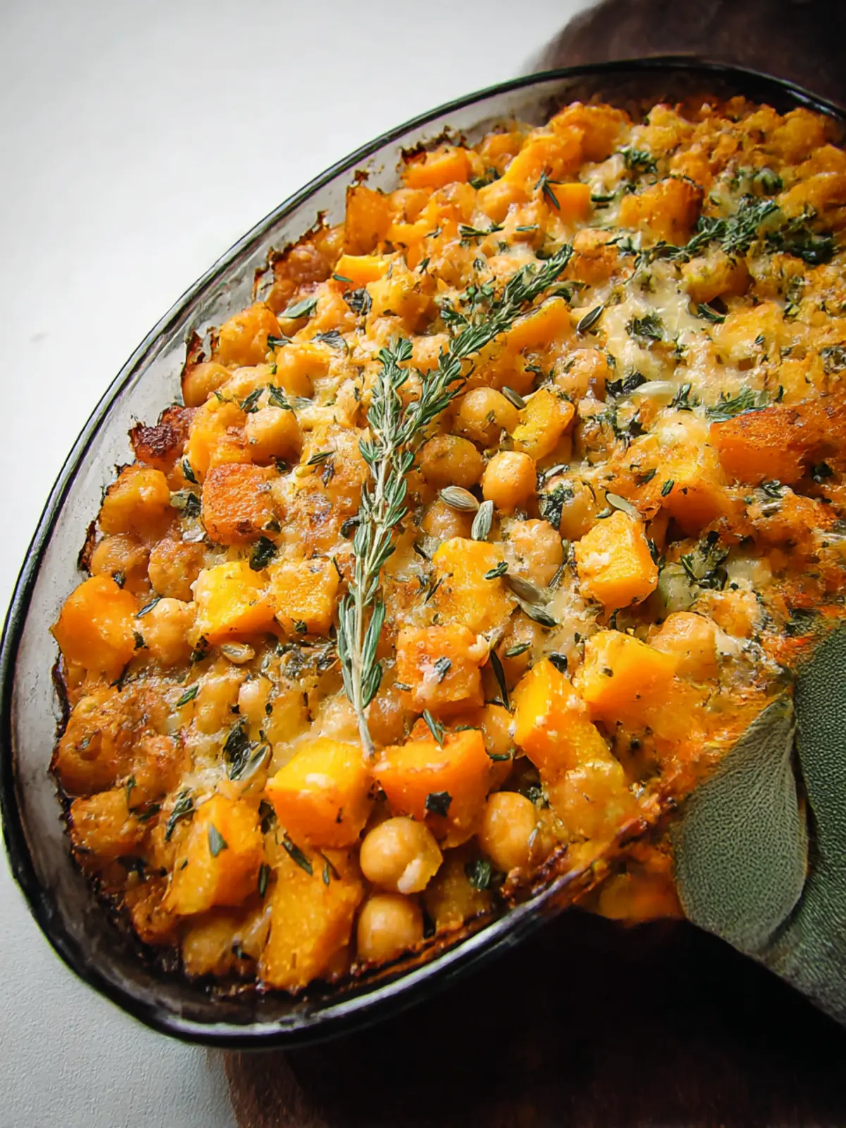 Baked Chickpeas with Butternut Squash Casserole Bliss 2 Baked Chickpeas with Butternut Squash