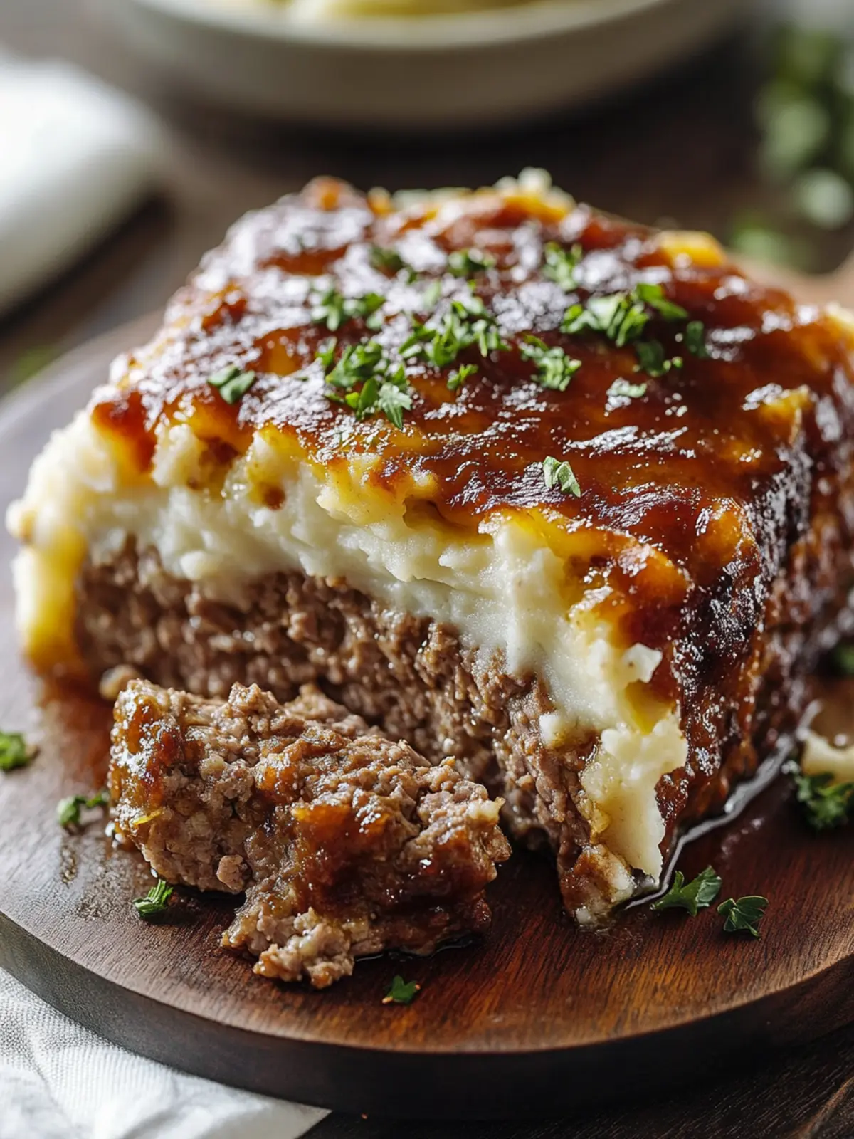 Cozy Meatloaf with Mashed Potatoes Casserole Delight 4 Meatloaf with Mashed Potatoes