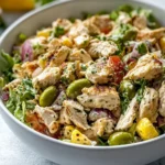 Zesty Pepperoncini Chicken Salad with Creamy Chickpeas 10 Pepperoncini Chicken Salad