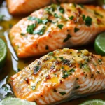 Baked Honey Lime Garlic Butter Salmon That Dances on Your Tastebuds 2 Baked Honey Lime Garlic Butter Salmon