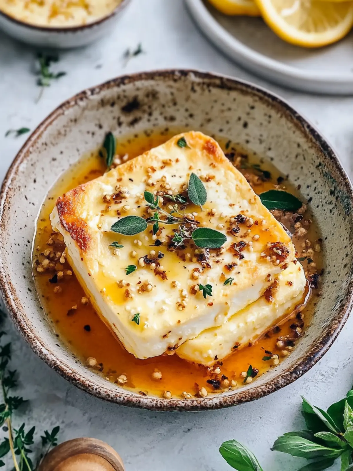 Hot Honey Baked Feta: Irresistibly Sweet and Savory Delight 4 Hot Honey Baked Feta