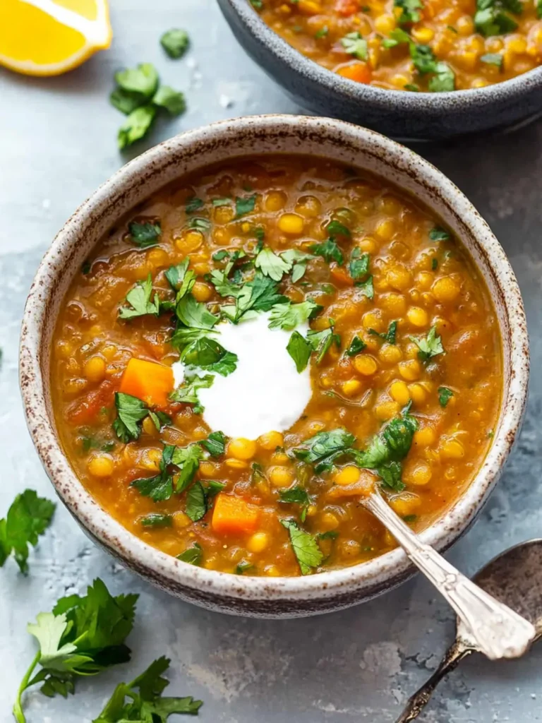 Detox Moroccan Lentil Soup