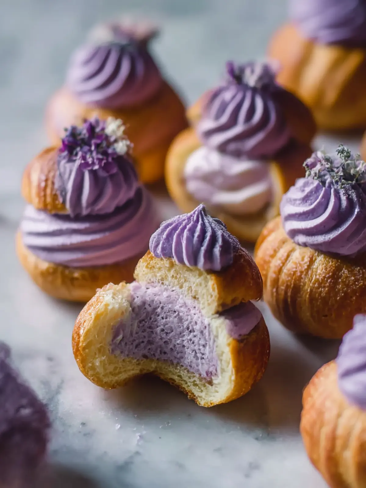 Irresistible Ube Cream Puffs That WOW Guests Every Time 5 Ube Cream Puffs