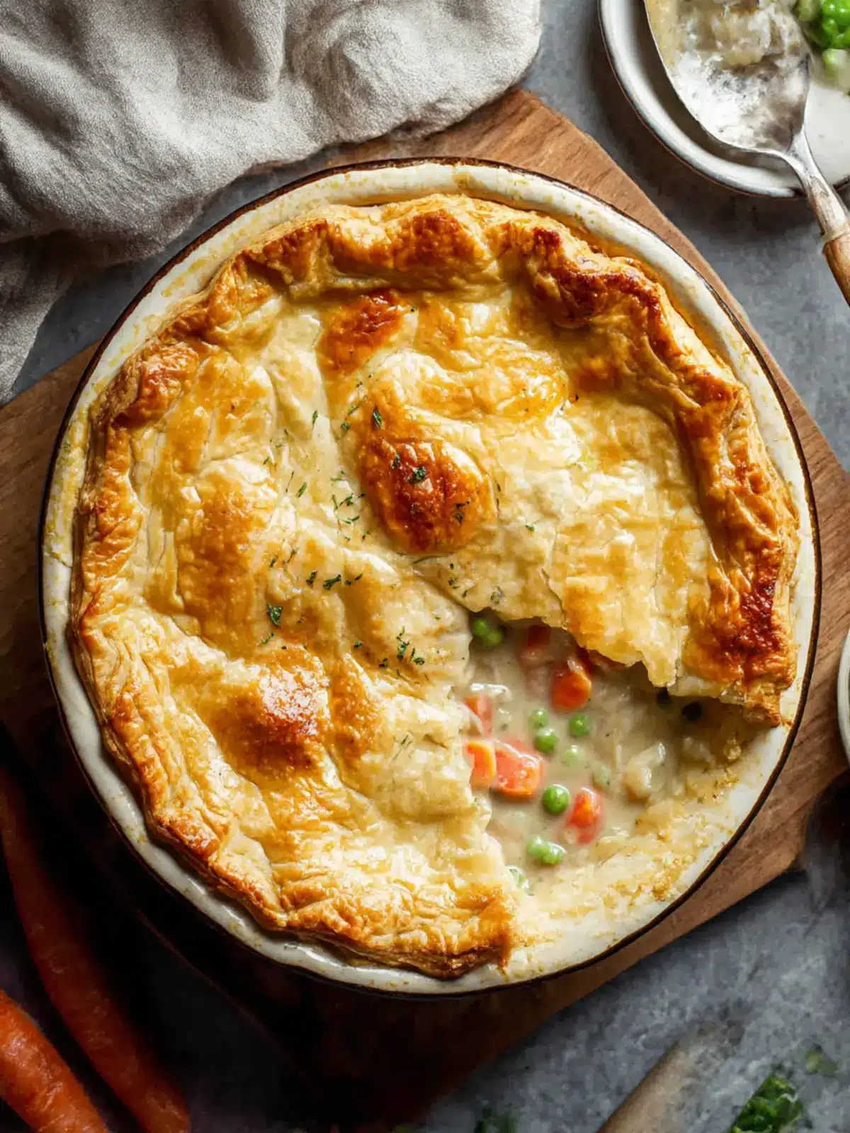 Savory Vegetarian Pot Pie for Cozy Family Dinners 4 Vegetarian Pot Pie