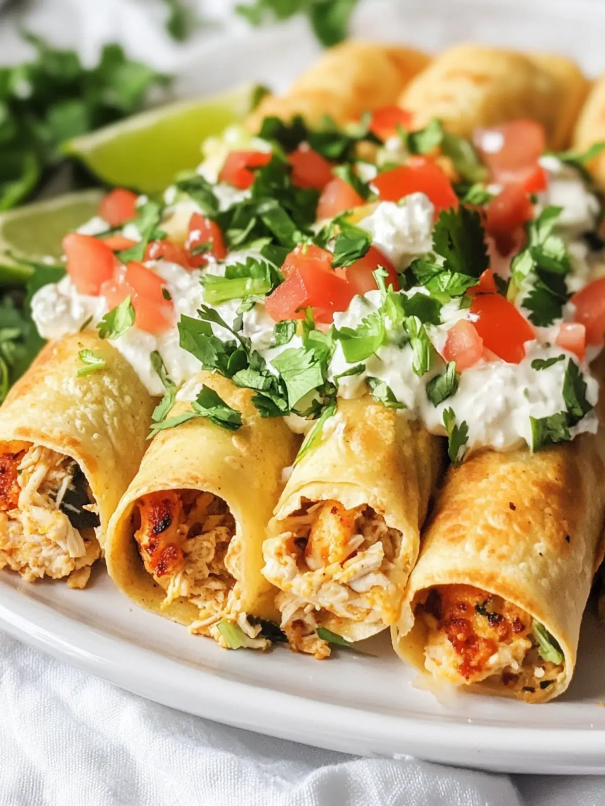 Irresistible Chicken Taquitos That Will Wow Your Taste Buds 5 Chicken Taquitos