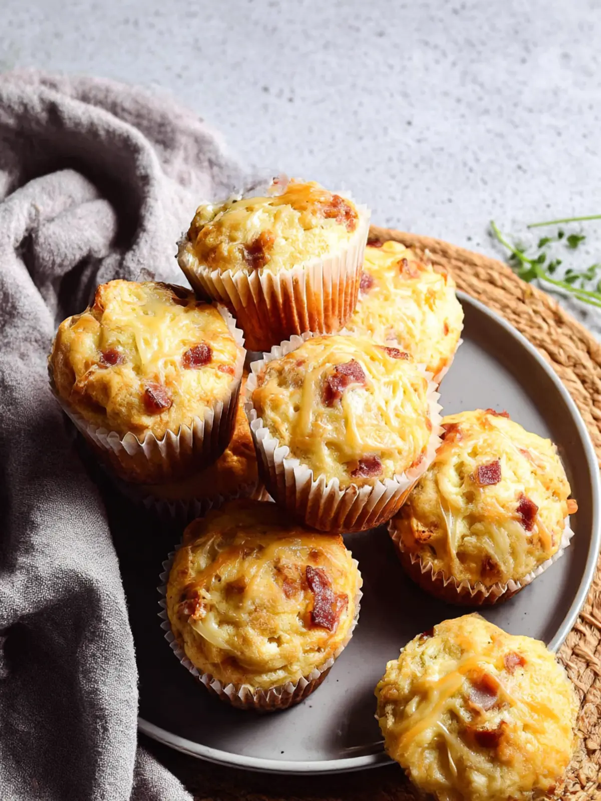 Savory Ham and Cheese Muffins for Easy Grab-and-Go Bliss 5 Ham and Cheese Muffins