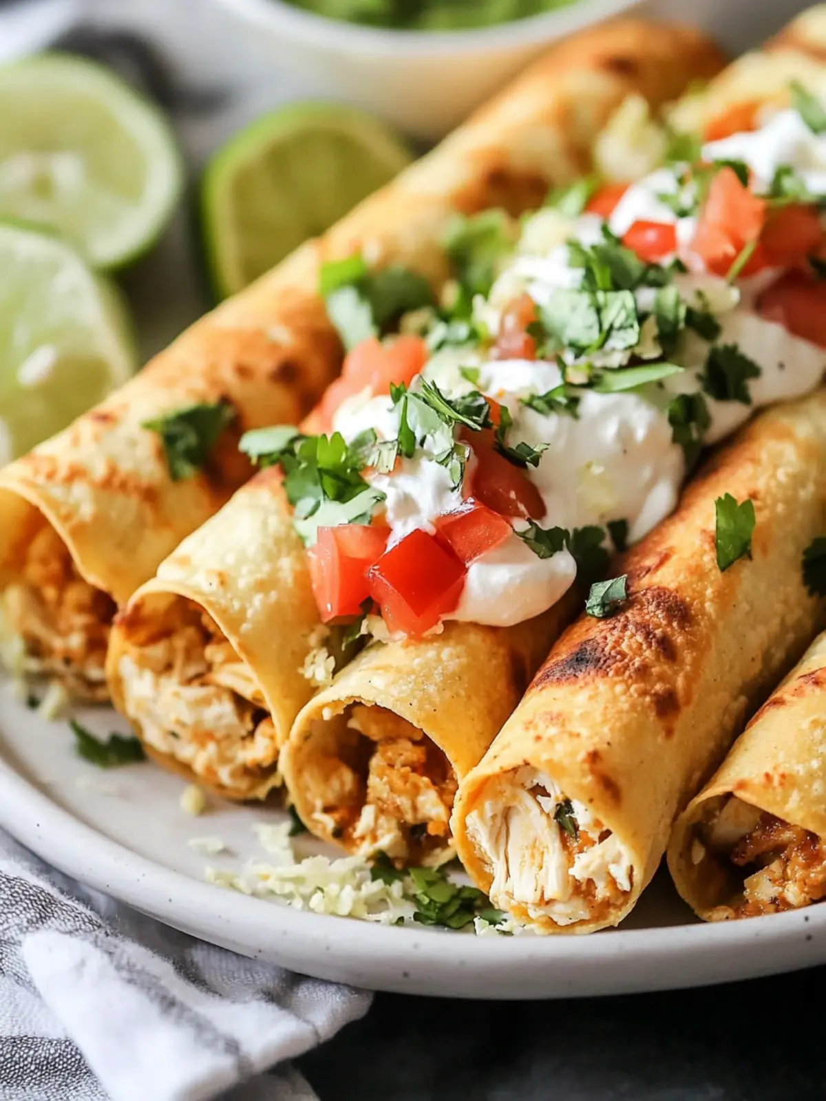 Irresistible Chicken Taquitos That Will Wow Your Taste Buds 4 Chicken Taquitos