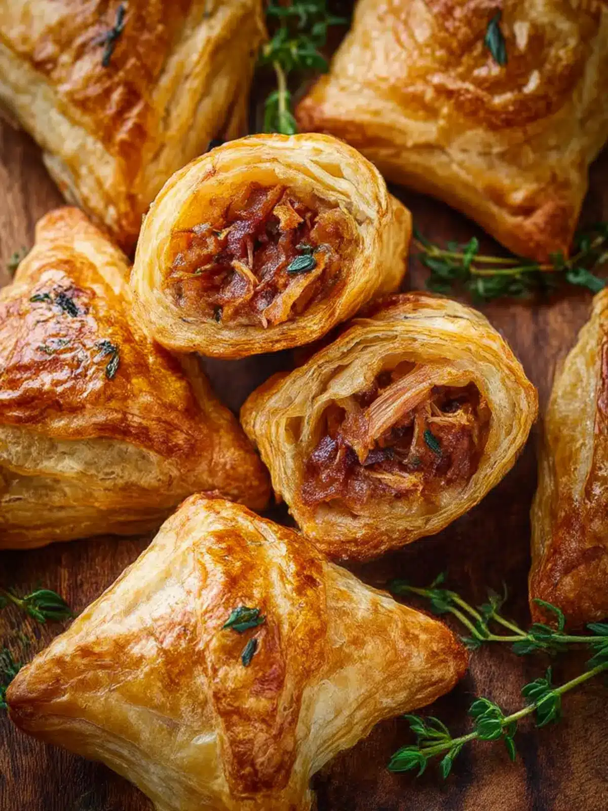Savory Pulled Pork Pastry Puffs for Ultimate Comfort Food 3 Pulled Pork Pastry Puffs