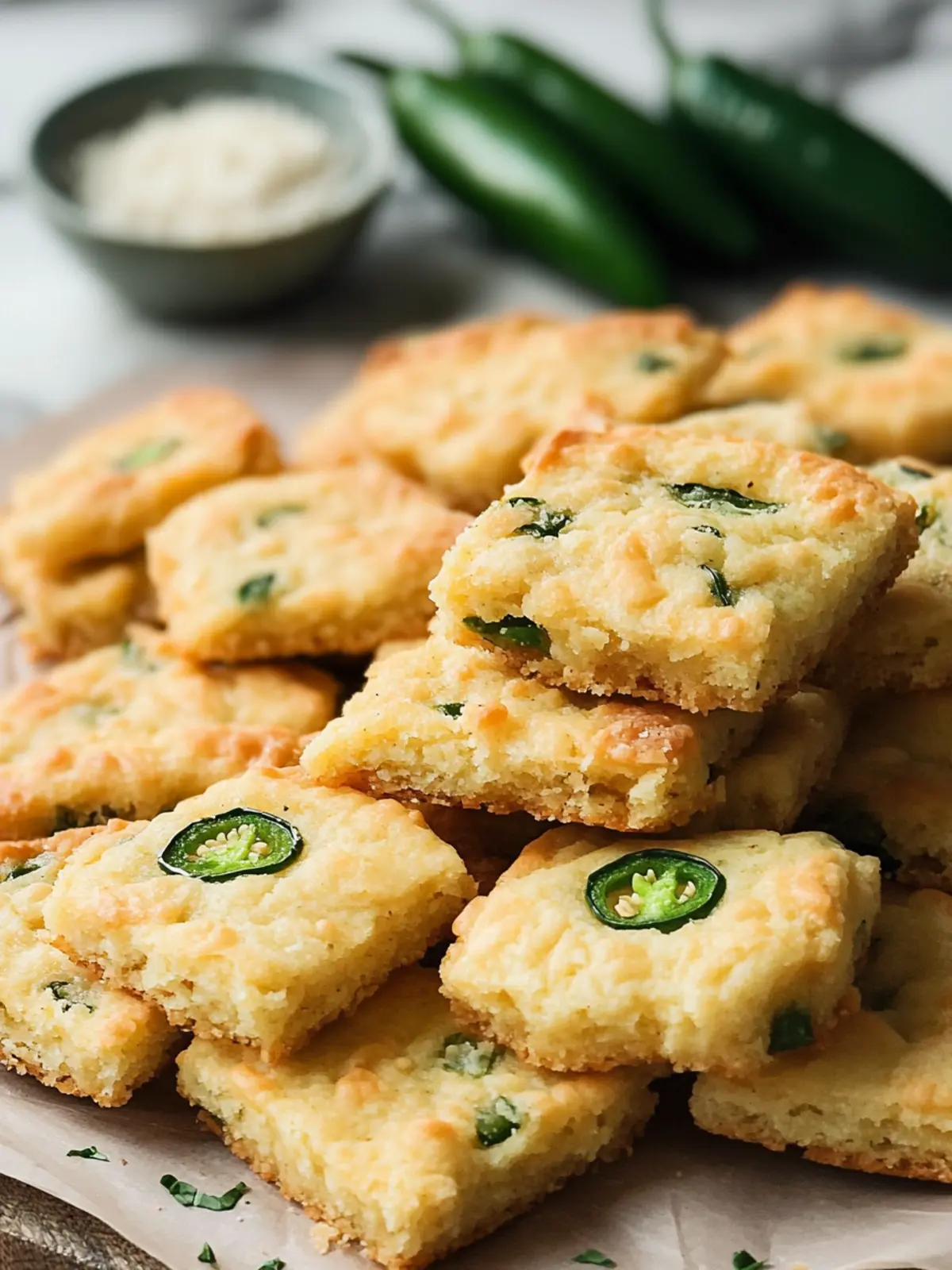Cheesy Jalapeño Shortbread: Your New Favorite Spicy Snack 5 Cheesy Jalapeño Shortbread