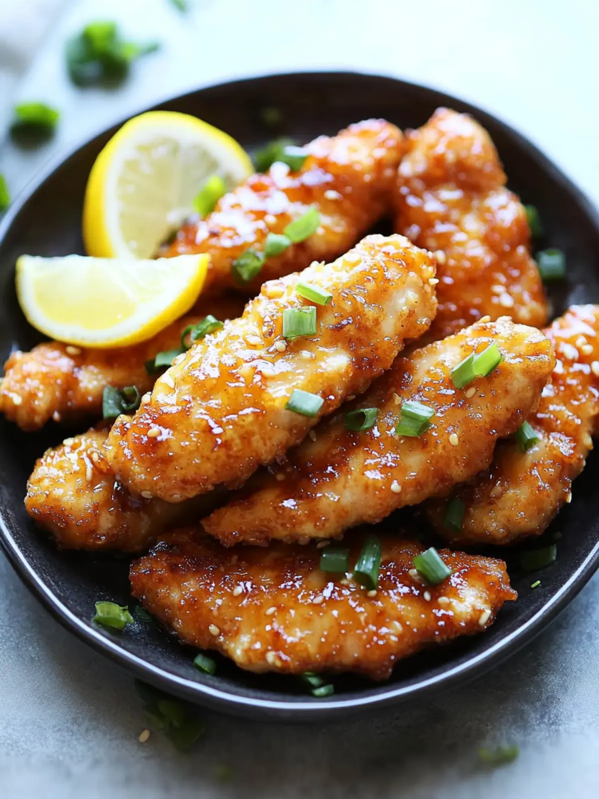 Zesty Asian Lemon Chicken Tenders for a Flavor Boost 4 Asian Lemon Chicken Tenders