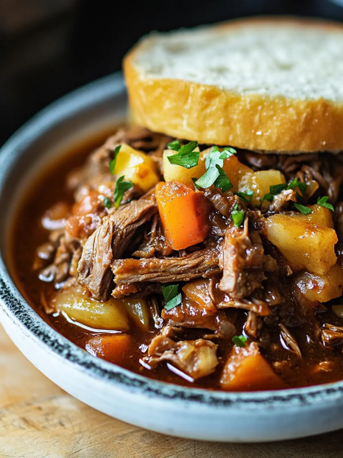 Savory Slow Cooker Cowboy Beef for Effortless Family Dinners 4 Slow Cooker Cowboy Beef