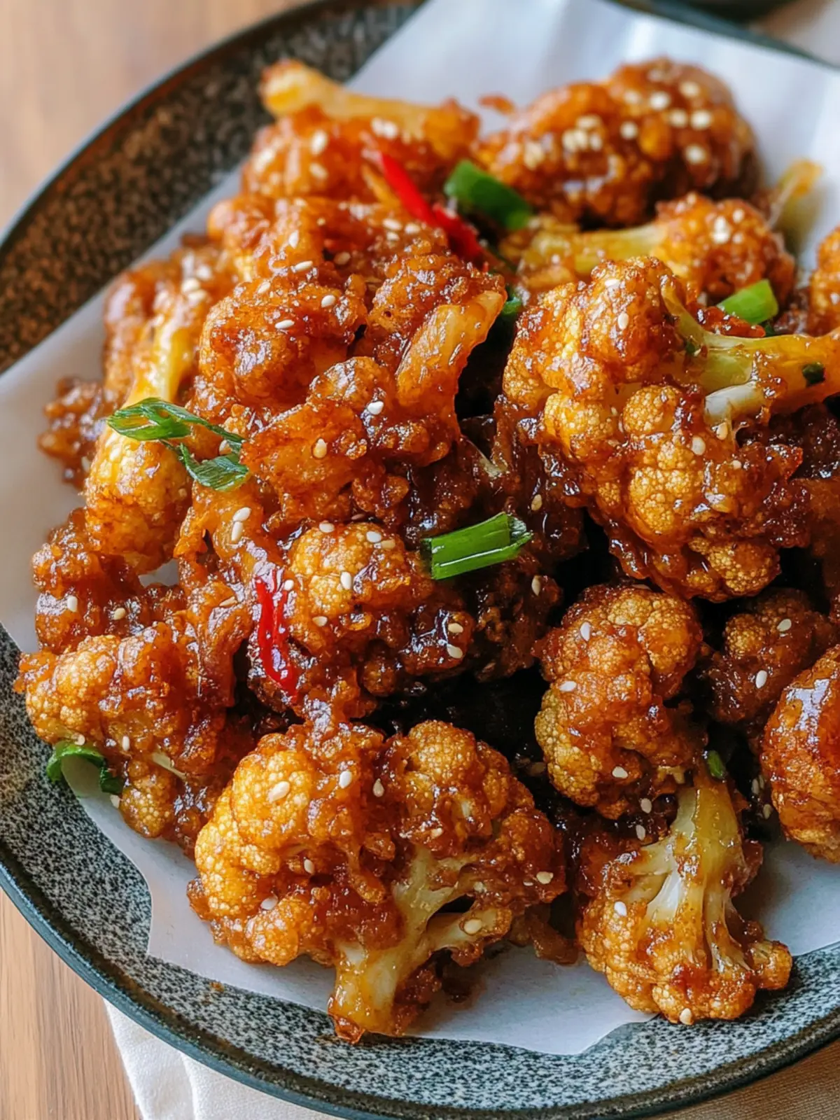 Crispy Korean Fried Cauliflower: A Guilt-Free Delight 3 Korean Fried Cauliflower
