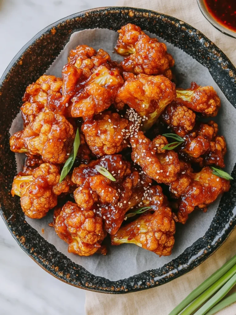 Korean Fried Cauliflower