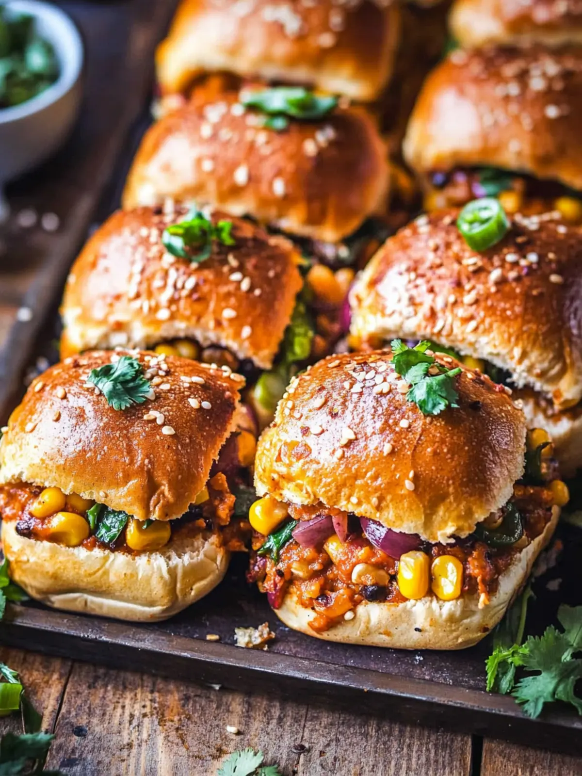 Delicious Mexican Paneer & Corn Sliders for Game Night Fun 5 Mexican Paneer & Corn Sliders