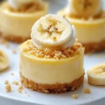 Mini Banana Pudding Cheesecakes