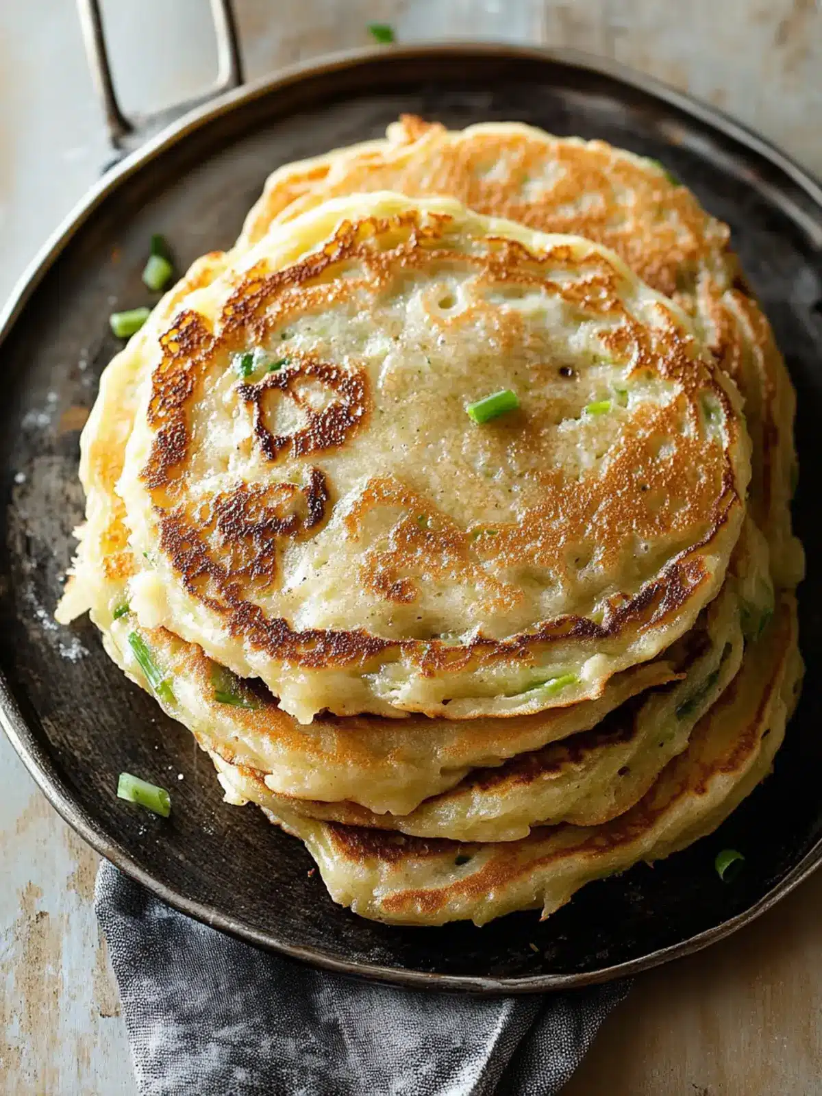 Savory Leek and Havarti Pancakes for a Cozy Home Meal 3 Leek and Havarti Pancakes