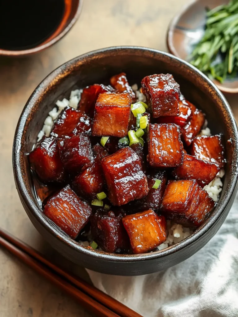 Shanghai-Style Braised Pork Belly