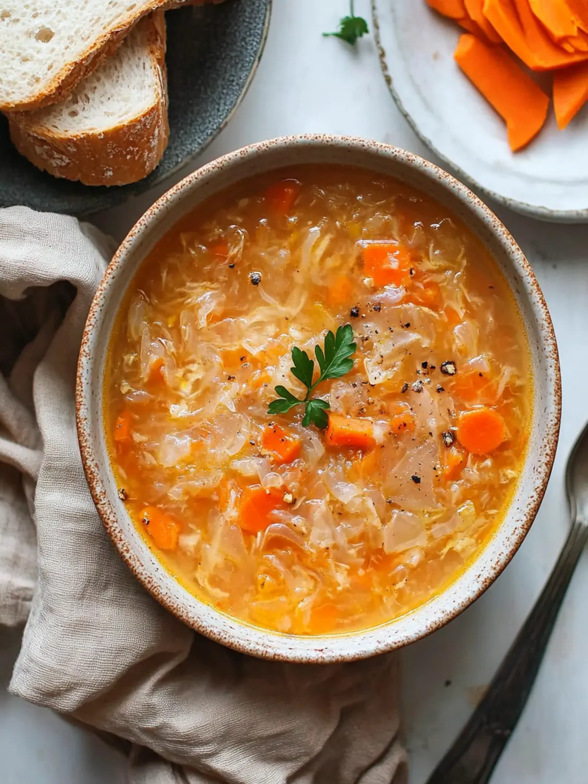 Heartwarming Polish Sauerkraut Soup for Cozy Nights 2 Polish Sauerkraut Soup