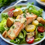 Roasted Salmon Caesar Bliss: Easy Flavor in Every Bite 4 Roasted Salmon Caesar