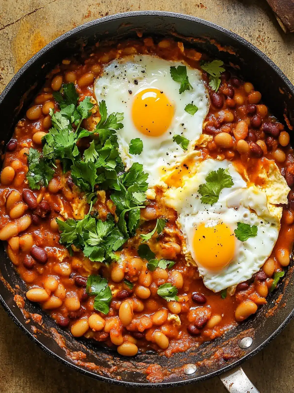 Savory Breakfast Beans and Eggs Skillet You’ll Crave Daily 3 Breakfast Beans and Eggs Skillet