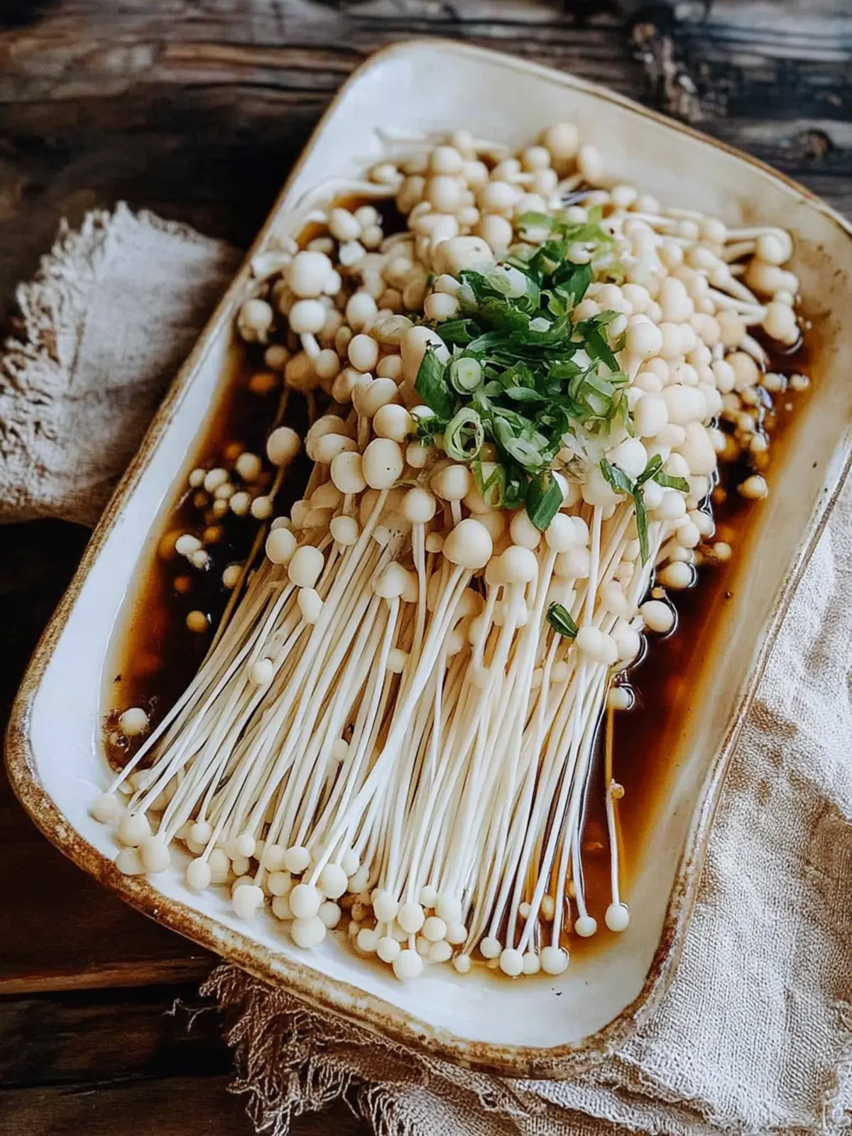 Enoki Mushrooms