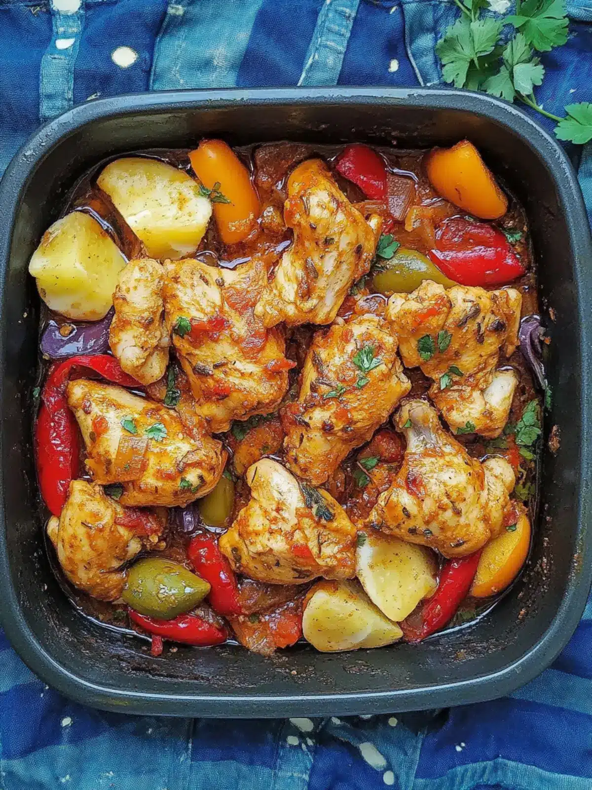 Oven-Baked Chicken Tava: A Flavor-Packed Delight 4 Chicken Tava (Tavuk Tava)