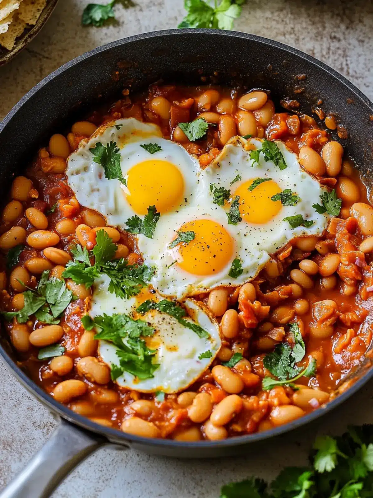 Savory Breakfast Beans and Eggs Skillet You’ll Crave Daily 2 Breakfast Beans and Eggs Skillet