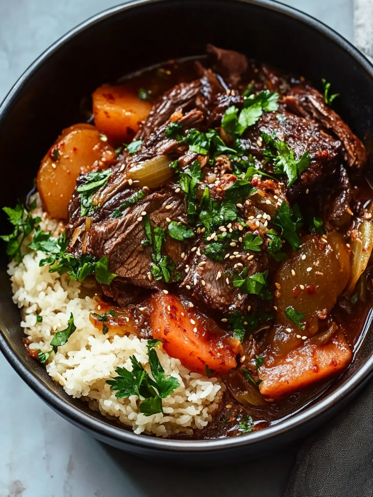 Korean Style Pot Roast