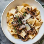 Savory Portobello Mushroom Pappardelle Ready in 30 Minutes 4 Portobello Mushroom Pappardelle