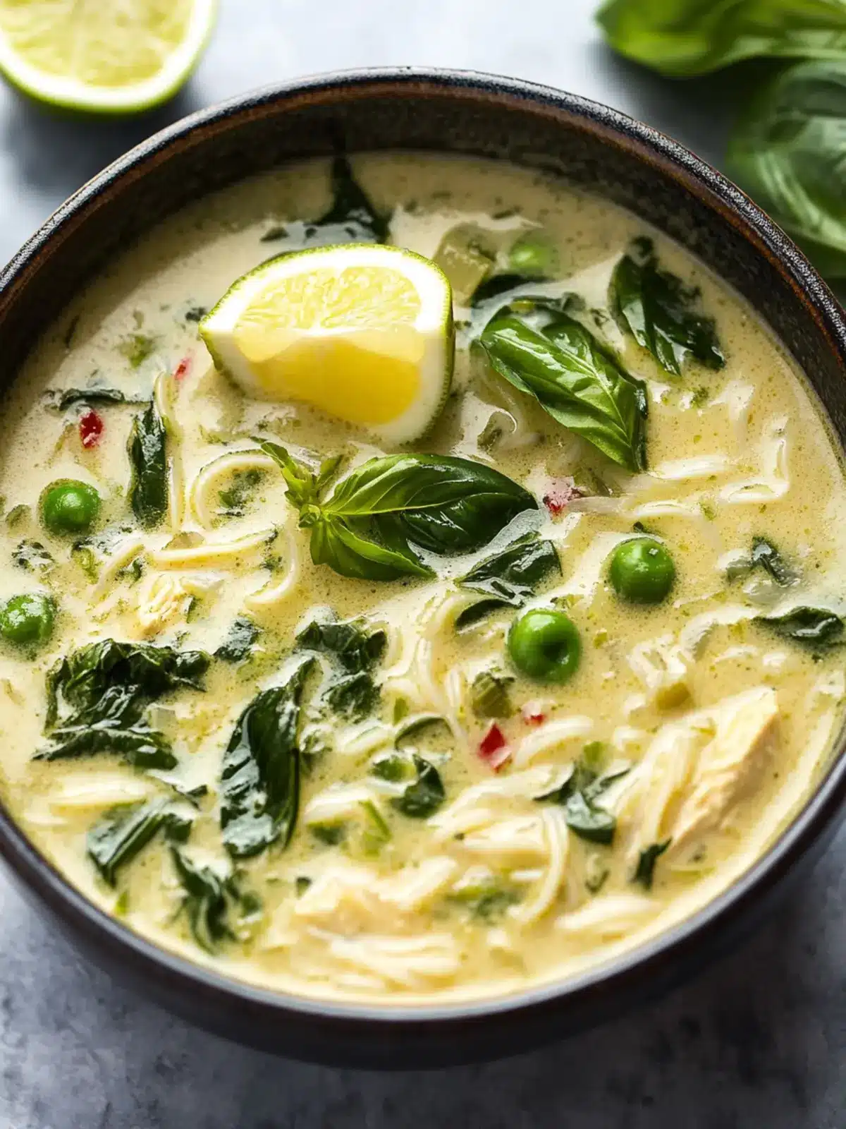 Quick Thai Green Curry Soup in 15 Minutes for Cozy Nights 4 Quick Thai Green Curry Soup