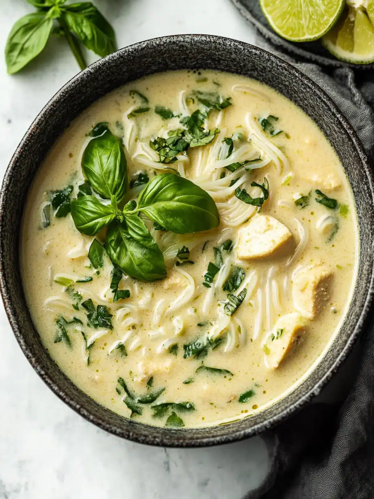 Quick Thai Green Curry Soup in 15 Minutes for Cozy Nights 2 Quick Thai Green Curry Soup