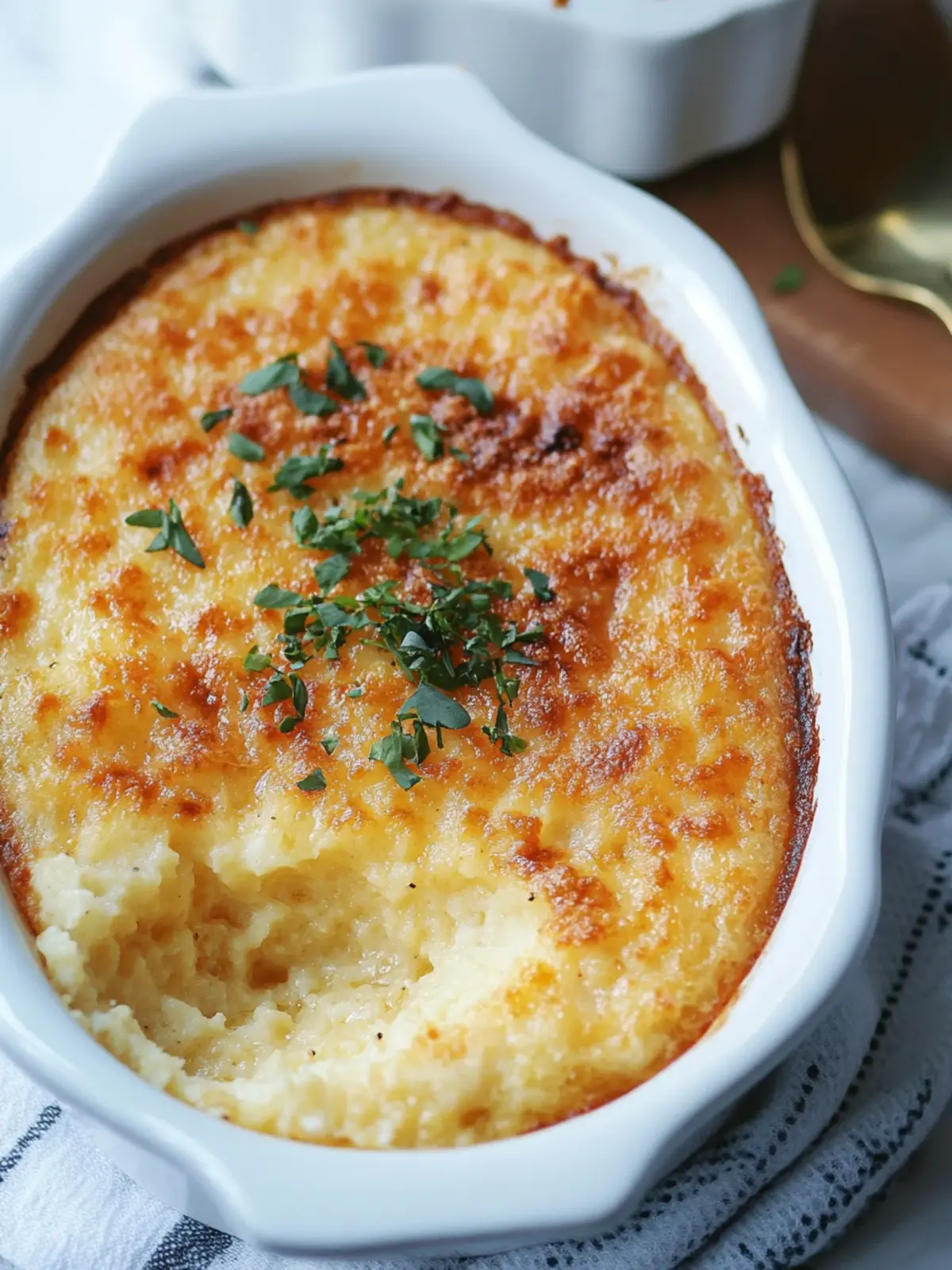 Delicious Baked Gouda Cheese Grits for Comforting Southern Bliss 5 Baked Gouda Cheese Grits