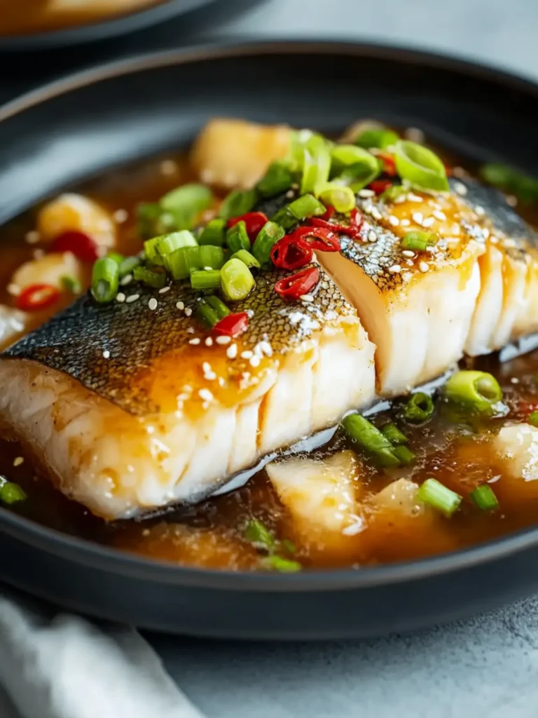 Crockpot Chinese Steamed Fish