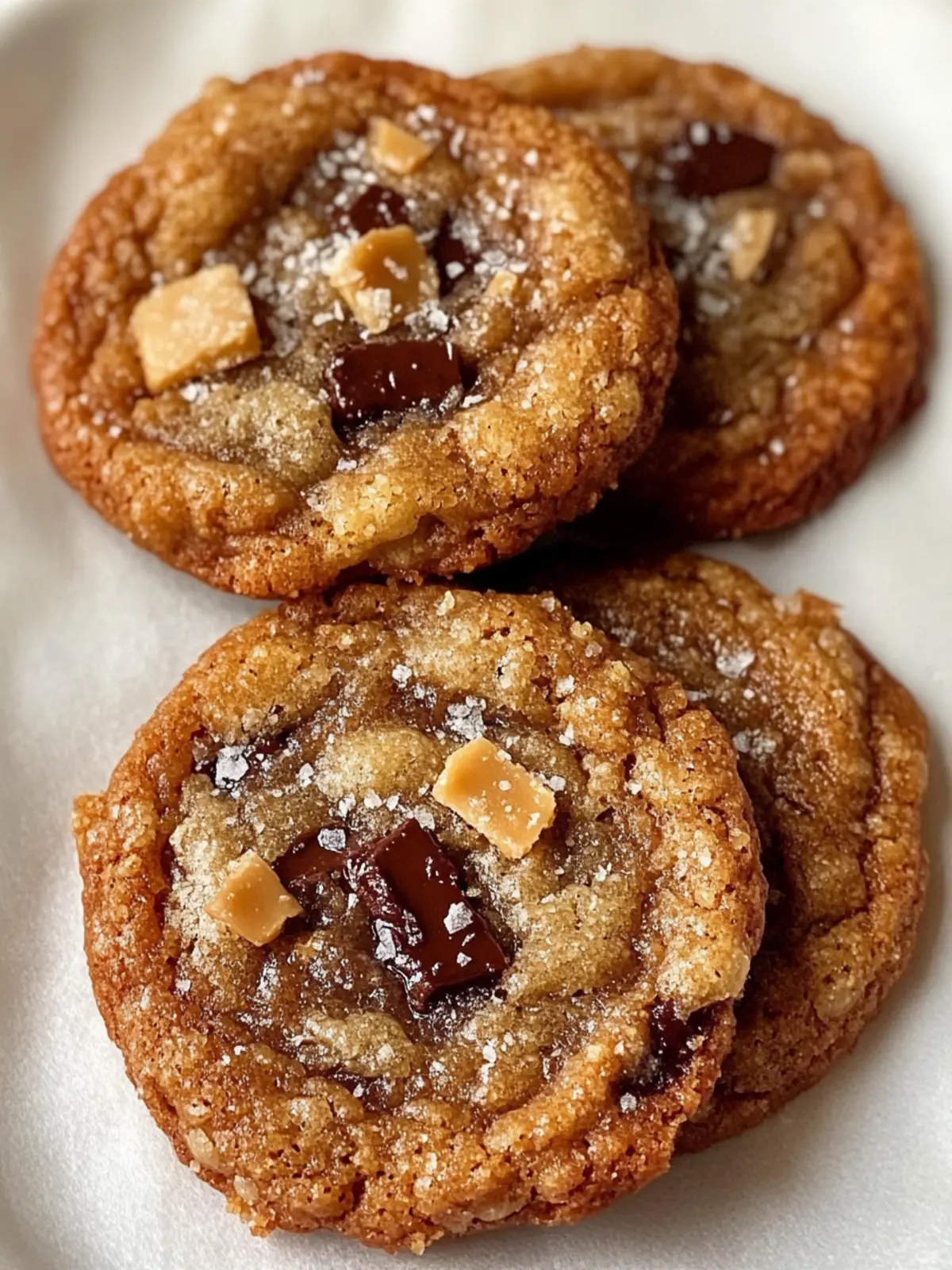Brown Butter Sticky Toffee Pudding Cookies