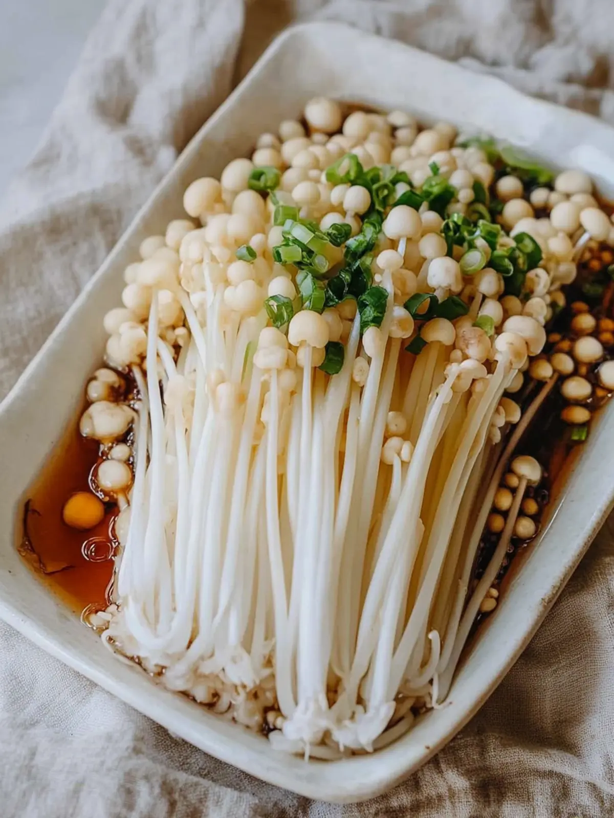 Enoki Mushrooms