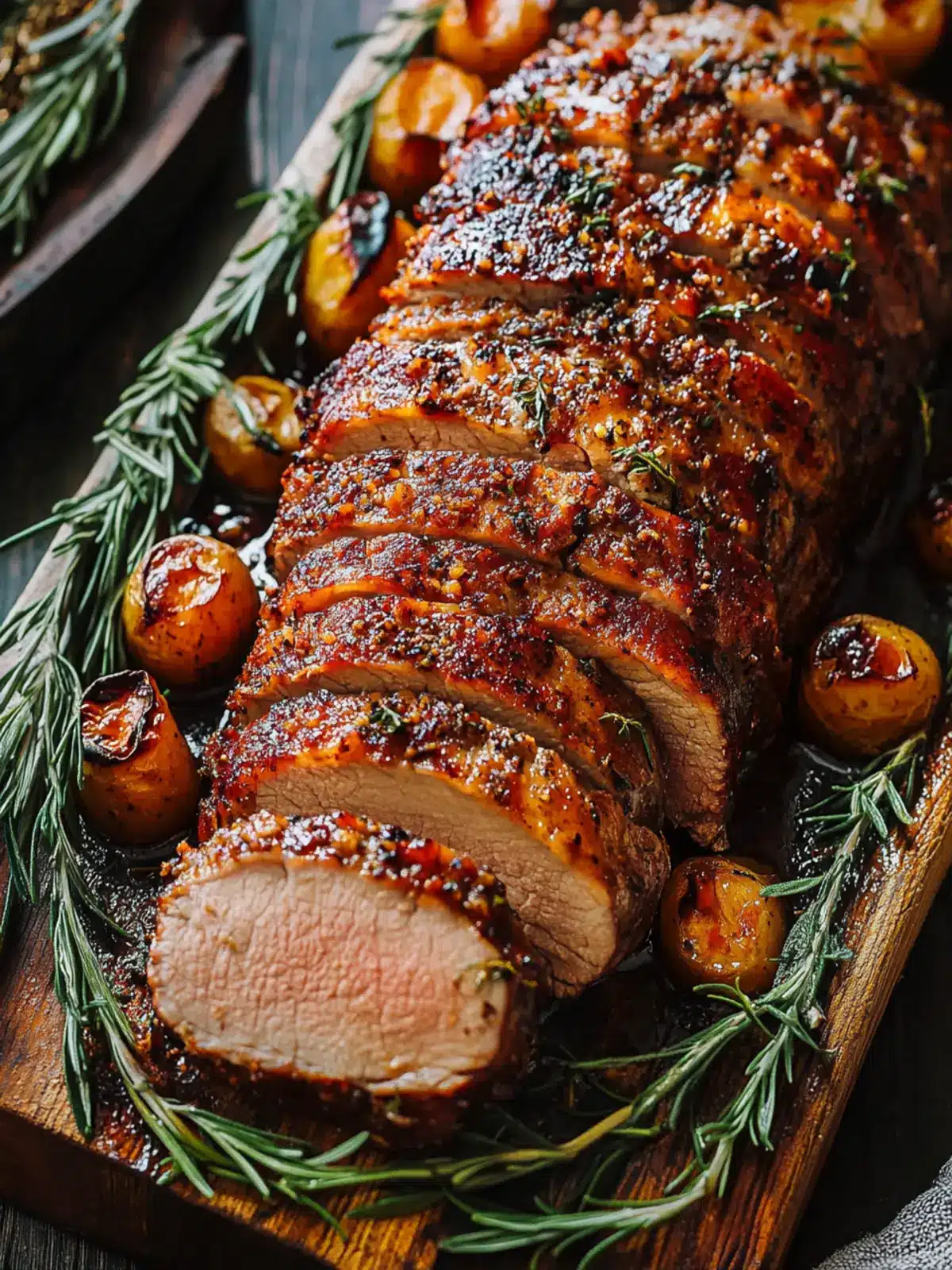 Succulent Tender Pork Tenderloin Roast with Flavorful Herbs 3 Tender Pork Tenderloin Roast