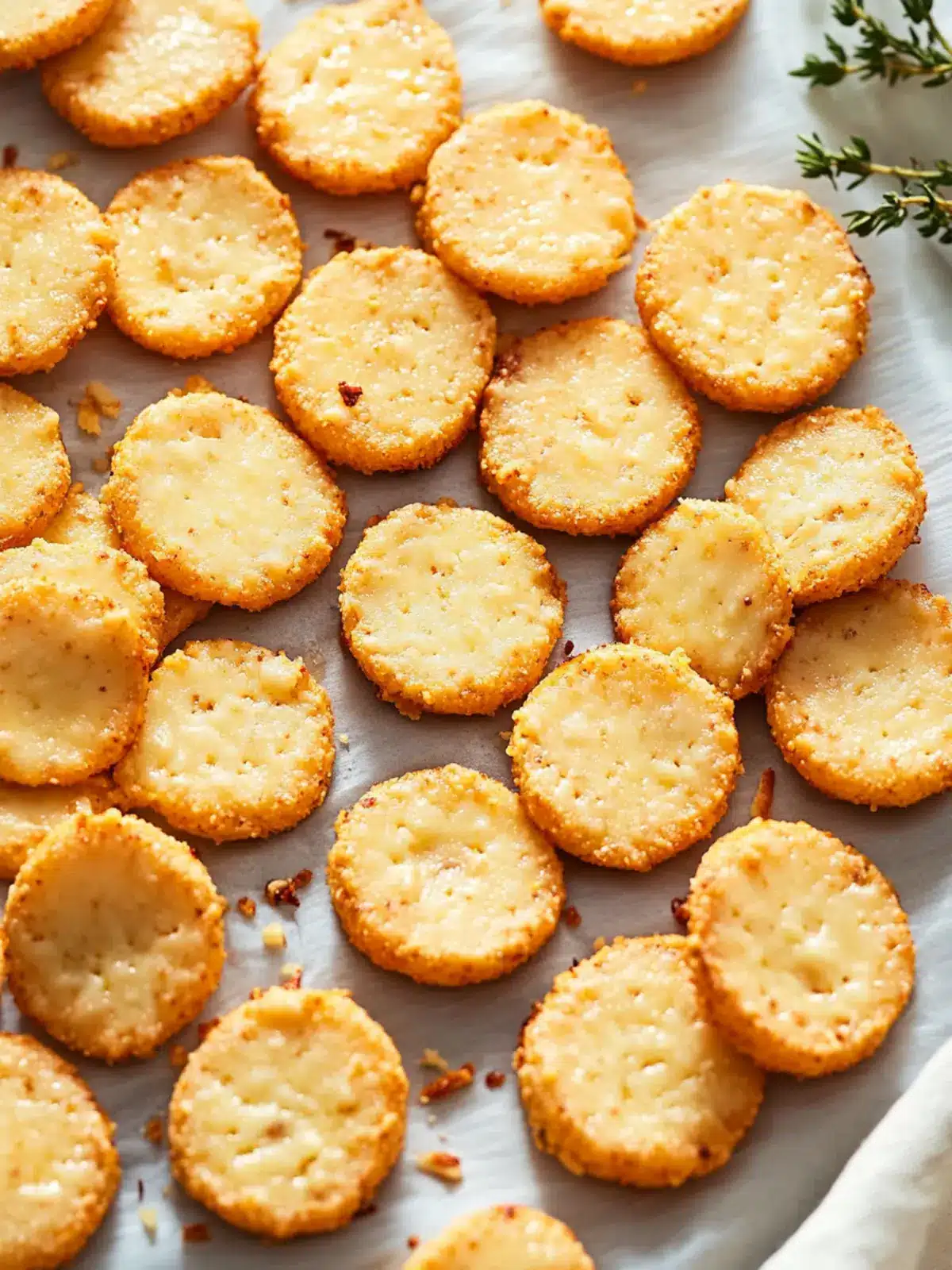 Bake Cheddar Cheese Coins That'll Wow Your Guests Instantly 4 Bake Cheddar Cheese Coins