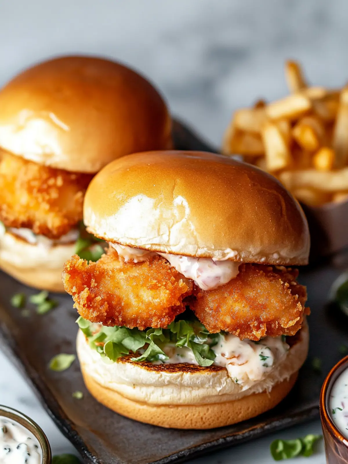 Crispy Fried Cod Fish Sandwiches You’ll Crave Every Time 2 Fried Cod Fish Sandwich
