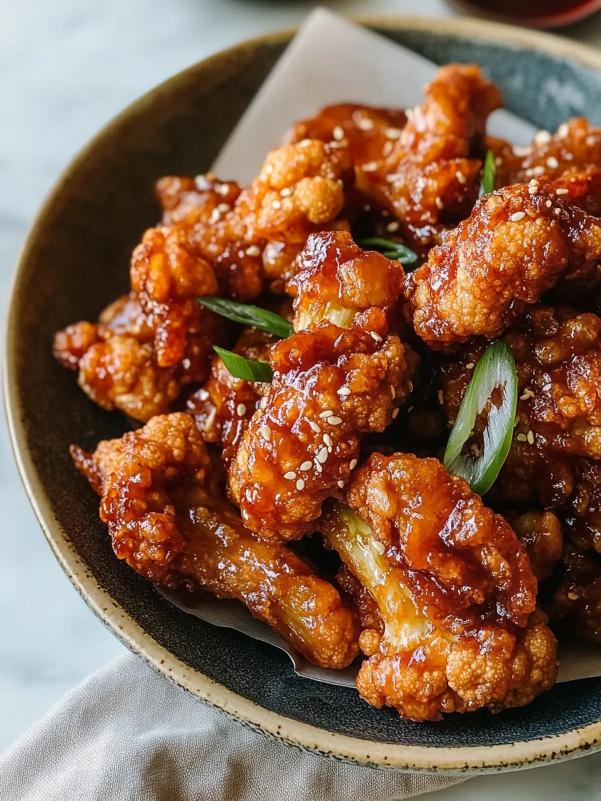 Crispy Korean Fried Cauliflower: The Vegan Delight You Need 4 Korean Fried Cauliflower