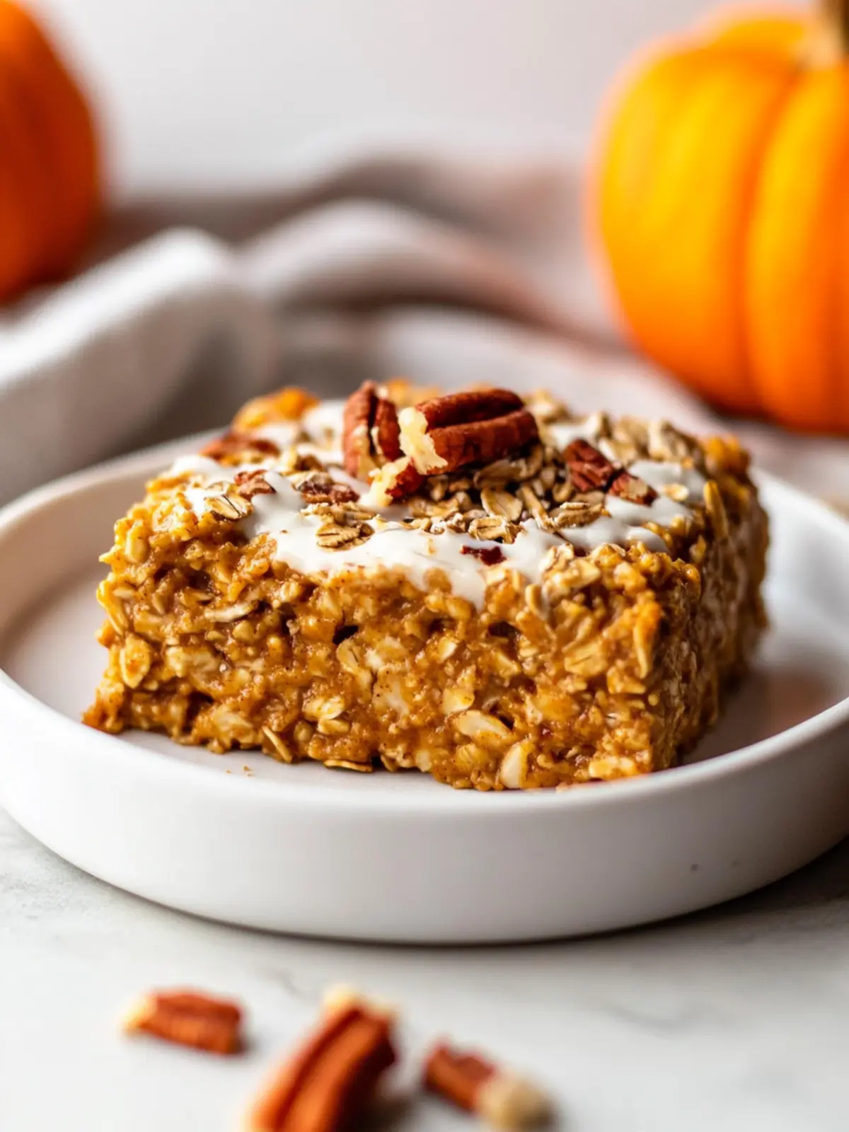 Delicious Protein Pumpkin Baked Oatmeal for Cozy Mornings 4 Protein Pumpkin Baked Oatmeal