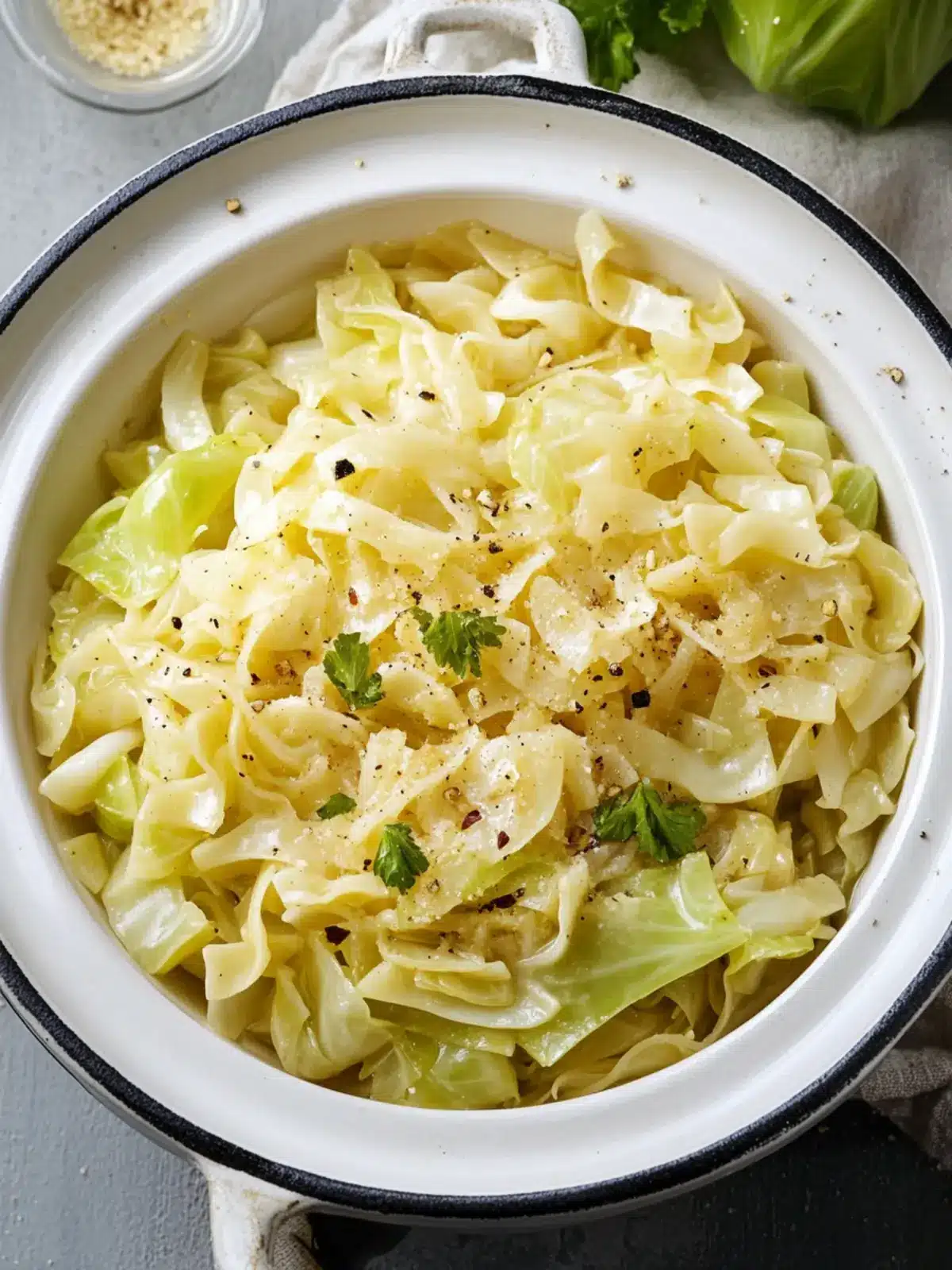 Buttery Cabbage and Noodles: Comfort Food You'll Love 2 Buttery Cabbage and Noodles