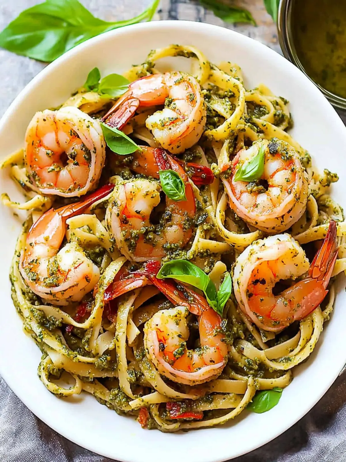 30-Minute Pesto Shrimp Pasta for Quick Weeknight Delights 4 Pesto Shrimp Pasta