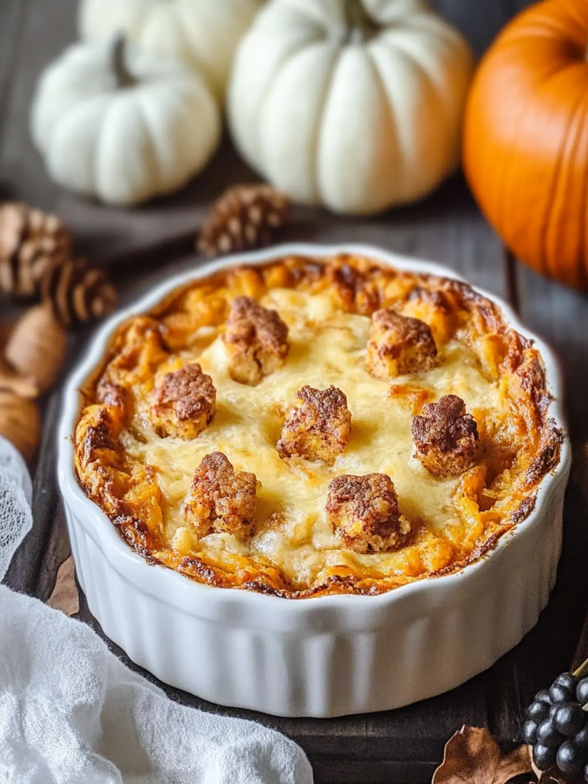 Spooky Pumpkin Breakfast Casserole to Delight Your Mornings 3 Spooky Pumpkin Breakfast Casserole