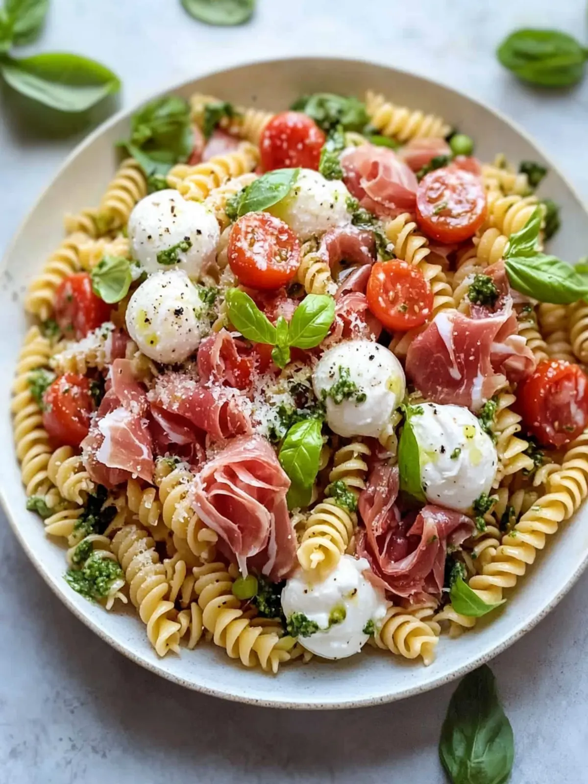 Prosciutto Caprese Pasta Salad: A Summer Delight Awaits 3 Prosciutto Caprese Pasta Salad