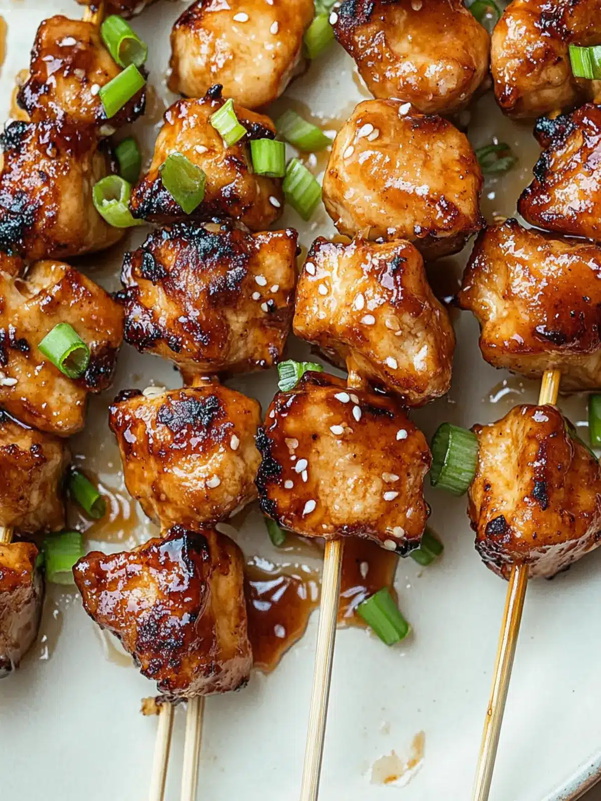 Chinese Chicken on a Stick