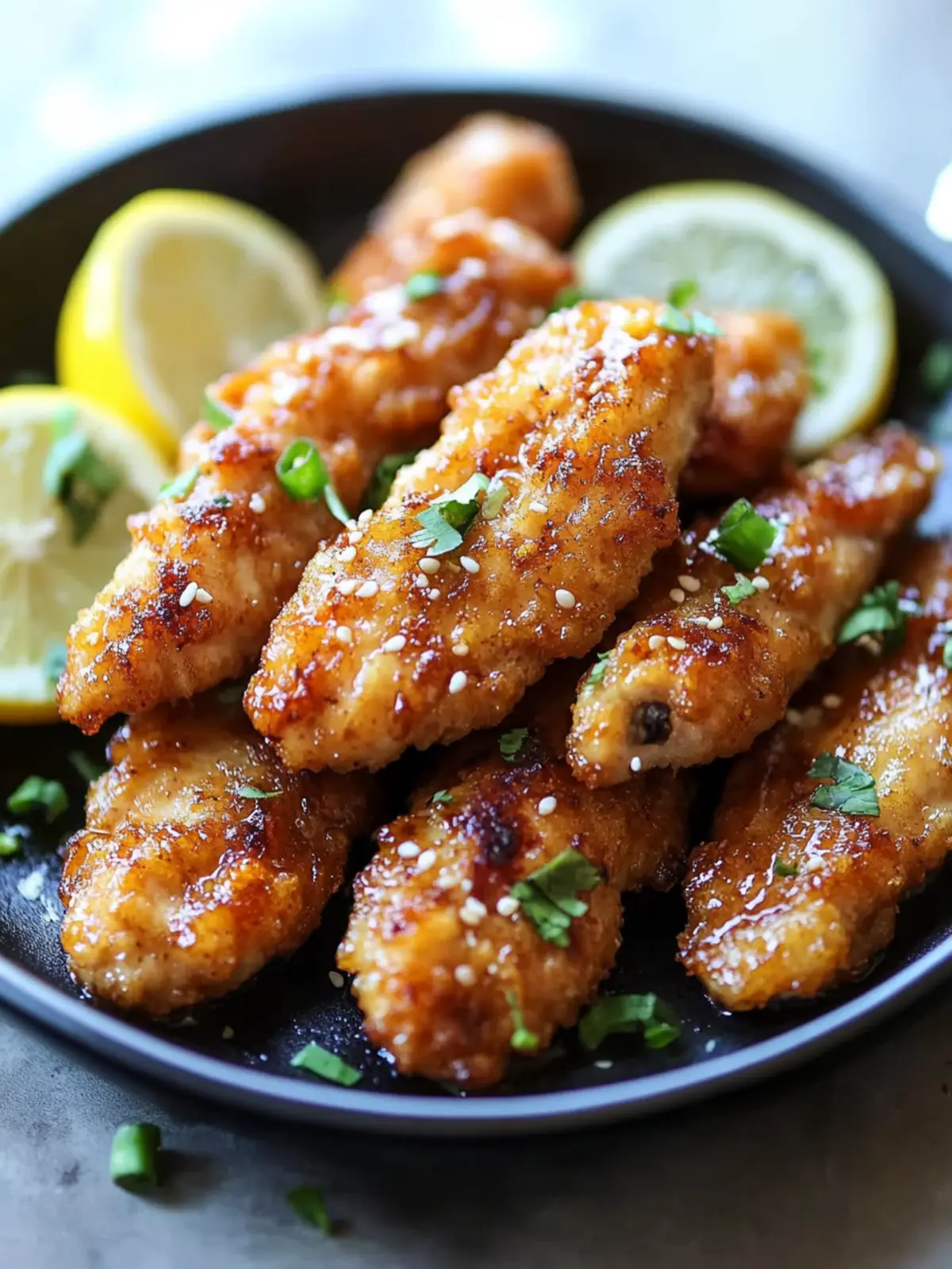 Zesty Asian Lemon Chicken Tenders for a Flavor Boost 2 Asian Lemon Chicken Tenders