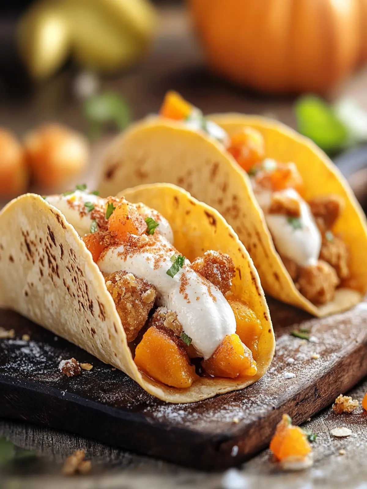 Delicious Pumpkin Pie Tacos - A Festive Twist on Tradition 4 Pumpkin Pie Tacos
